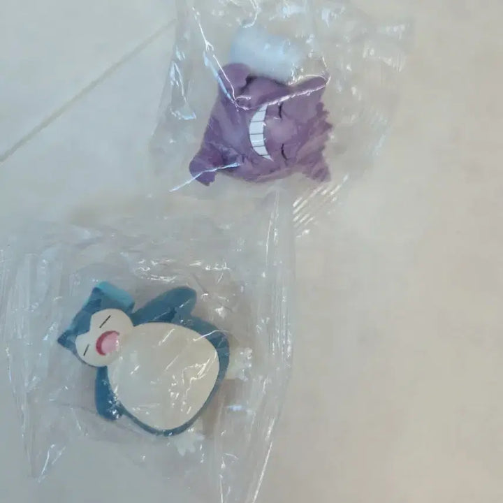 [BUNJANG] CU Pokémon Snorlax &amp; Phantom Figure Bundle Set / CU 포켓몬 음료 피규어 팬덤 잠만보 일괄