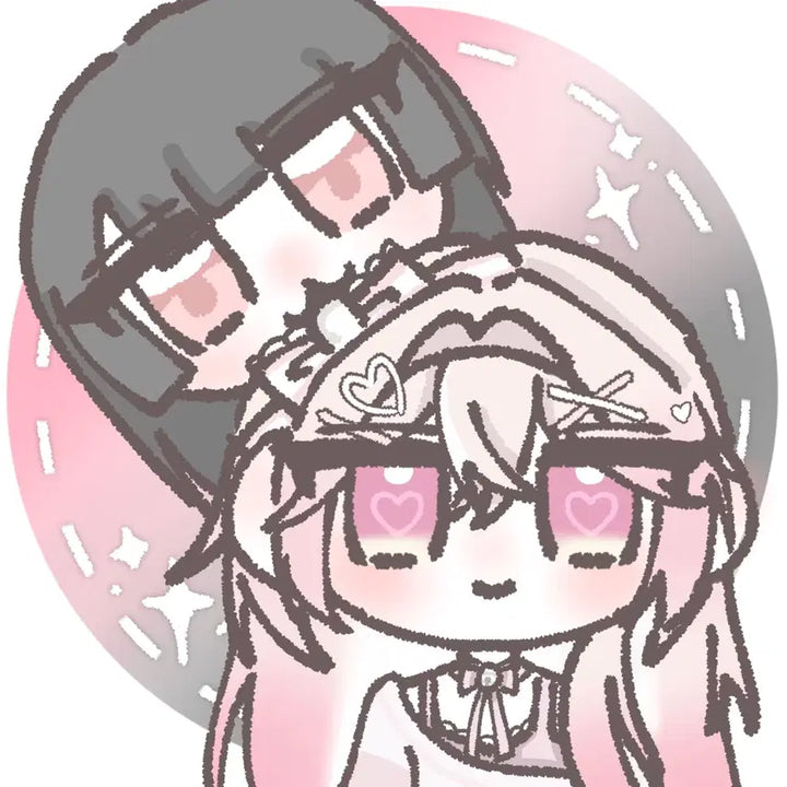 [BUNJANG] SD Couple Character Art Commission / !! 샘플가 할인 !! 와앙 고정틀 sd 인장 2인 페어 그림 커미션