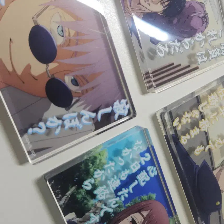 [BUNJANG] Jujutsu Kaisen Kaigyoku Gyokusetu Acrylic Block Bundle Set / 일괄) 주술회전 회옥옥절 아크릴블록