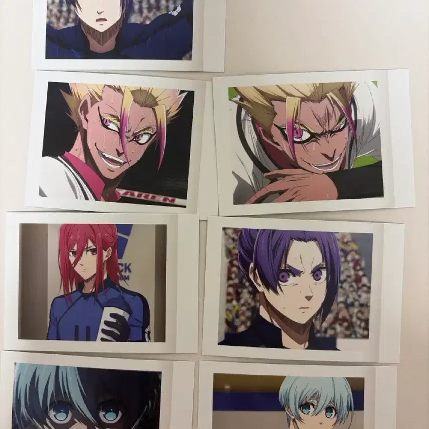 [BUNJANG] Blue Lock Illustration Postcard Set (8 Types) / 블루록 일러스트 엽서 8종 세트