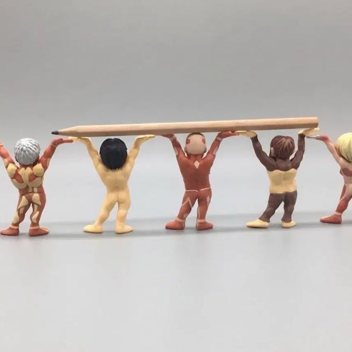 [BUNJANG] Attack on Titan Pencil Holder Figure / 진격의거인 연필 거치 피규어 펜오키