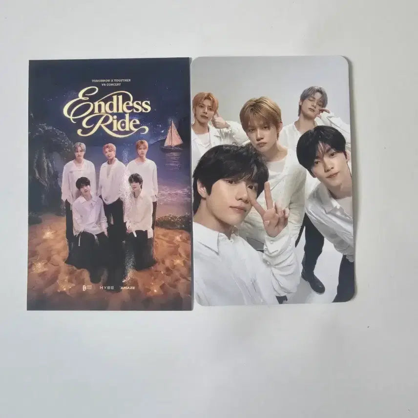 [BUNJANG] TXT VR Concert: Endless Ride Week 2 On-site Group Photocard / 투바투 VR CONCERT : ENDLESS RIDE 2주차 현장 단체포토카드