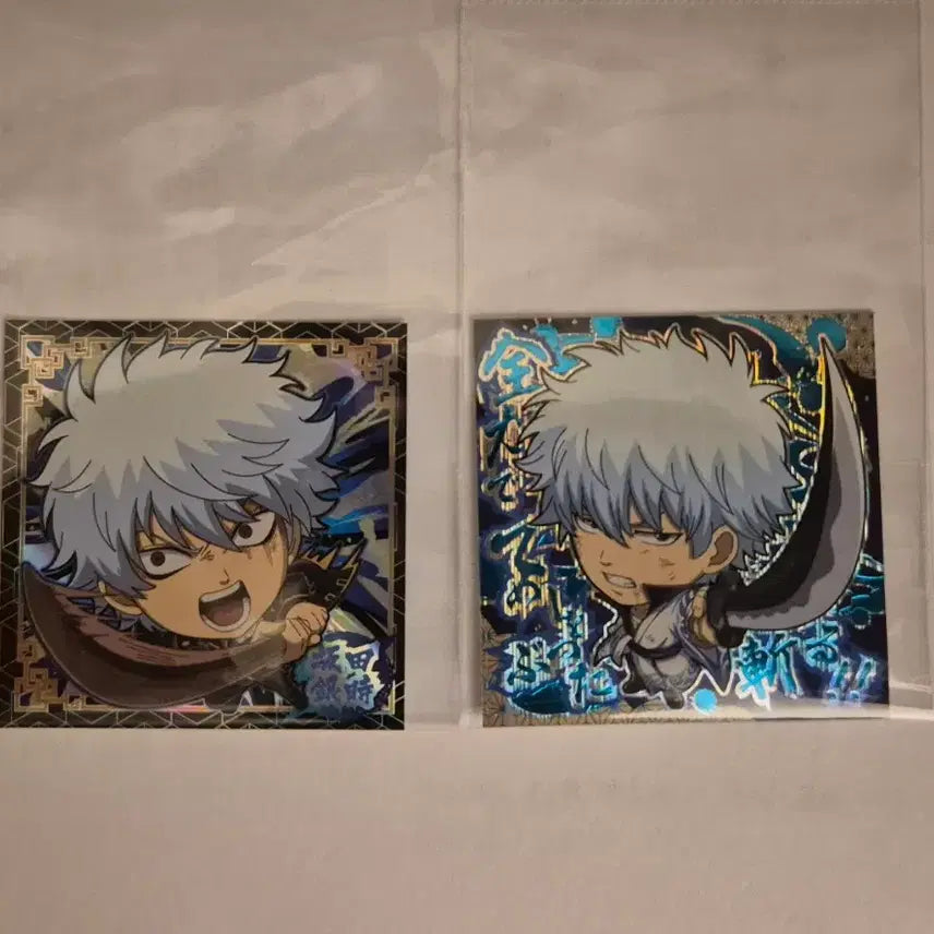 [BUNJANG] Gintama Gintoki Wafer Card Sticker, RofJ Sticker Set / 은혼 긴토키 웨하스, RofJ 스티커