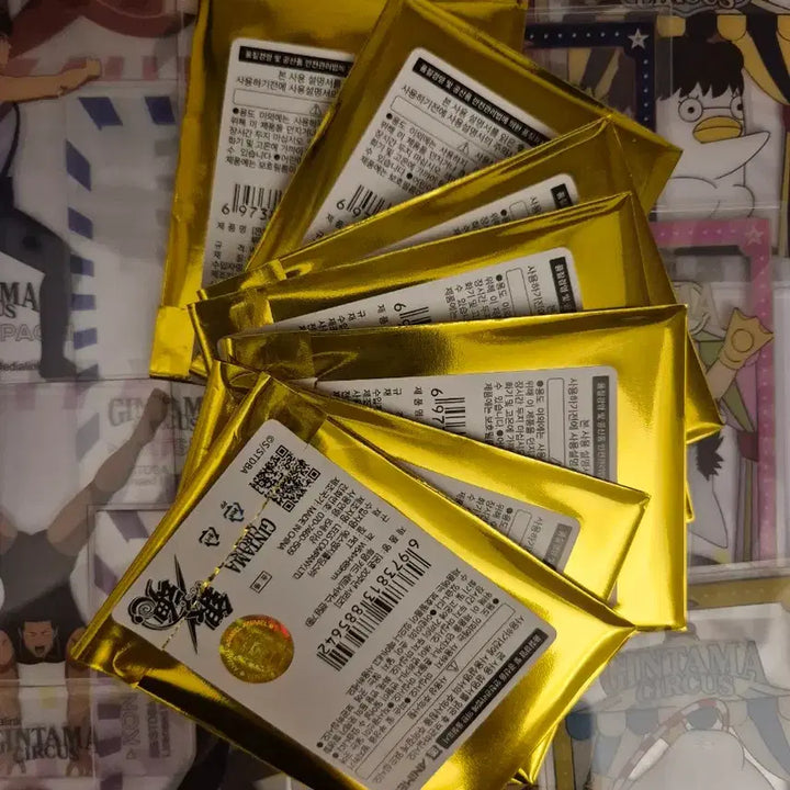 [BUNJANG] Gintama 20th Anniversary Transparent Card Set / 은혼 20주년 투명카드세트