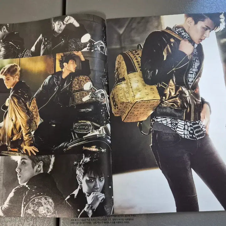 [BUNJANG] EXO 1st Look Magazine MCM Collaboration / MCM 엑소 화보 1st Look 잡지