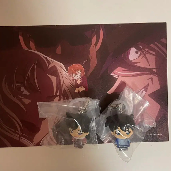 [BUNJANG] Detective Conan Mejirushi Gacha Sealed / 코난 메지루시 미개봉 미란/남도일 2종 세트+엽서