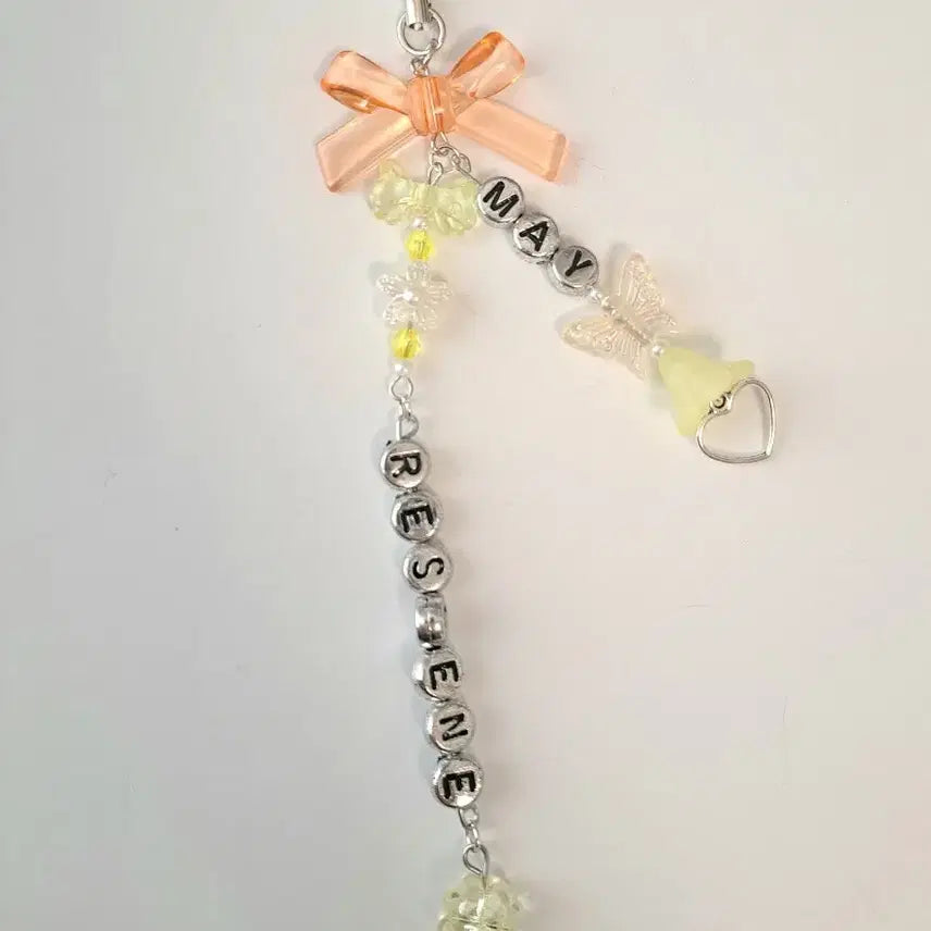 [BUNJANG] Resene May Initial Keyring / 리센느 메이 이니셜키링