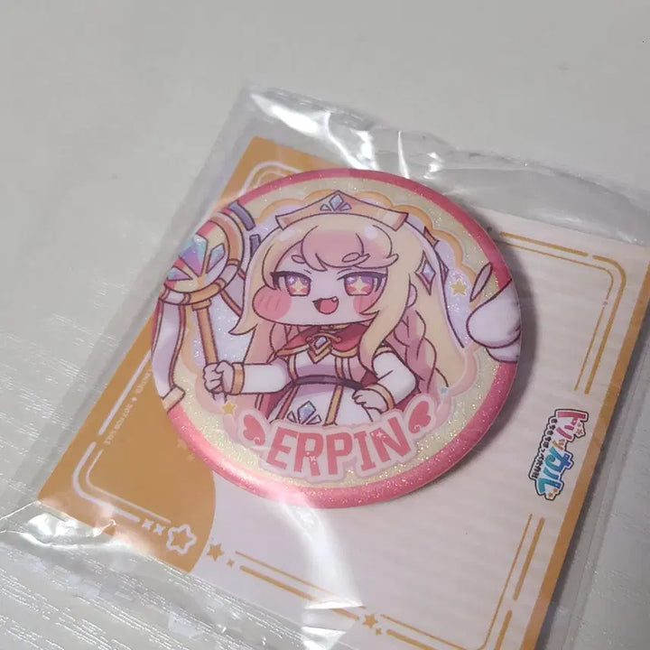 [BUNJANG] Trickle TGS 2025 Erpin Can Badge / 트릭컬 TGS2025 에르핀 캔뱃지