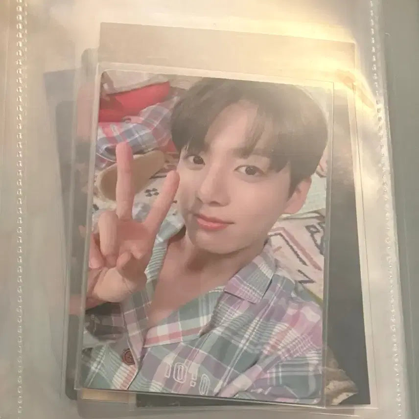 [BUNJANG] Jungkook Pajama Live Mini Photocard / 정국 파자마 라이브 미니포카