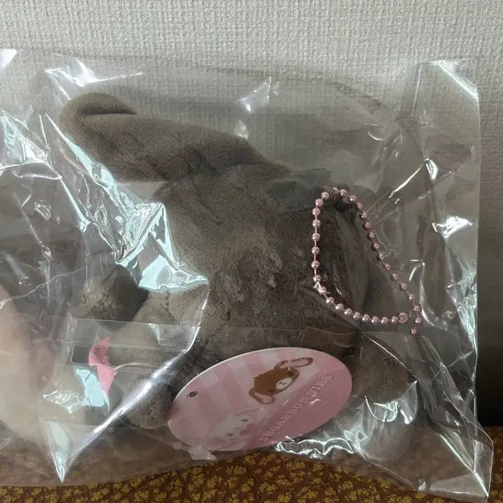 [BUNJANG] Sanrio Sugarbunnies Mascot Doll Keychain - Kurousa / [정품] 산리오 슈가바니즈 마스코트 인형 키링 쿠로우사