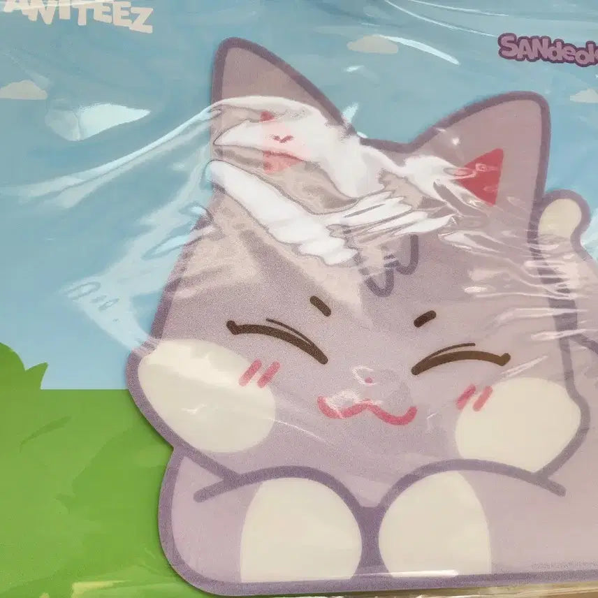 [BUNJANG] ANITEZ Sandeoki &amp; Uyo Cat Mousepad / ANITEZ 산덕이,우요냥 마우스패드