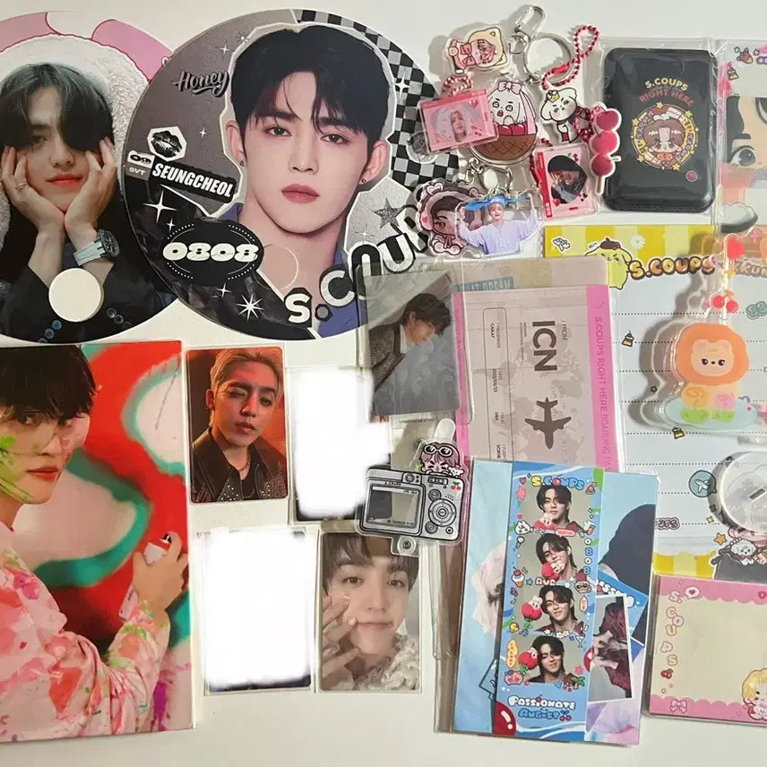 [BUNJANG] S.Coups Bundle Set Goods (Official &amp; Unofficial) / 에스쿱스 일괄판매 굿즈공굿비공굿