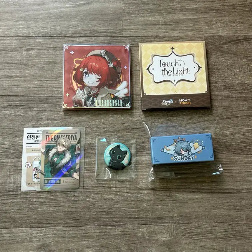 [BUNJANG] Honkai: Star Rail Avginen Danchong Sunday Trivet Acrylic Photocard Can Badge Strap Bundle Set / [일괄] 붕괴 스타레일 붕스타 어벤츄린 단항 선데이 트리비 아크릴 포카 캔뱃지 스트랩