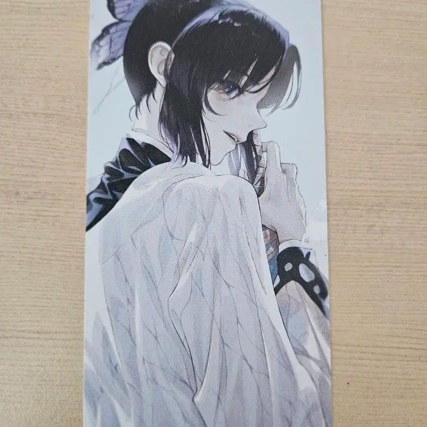 [BUNJANG] Demon Slayer Shinobu Kocho Card Sleeve Bookmark (Unofficial Goods) / 귀멸의 칼날 부산코믹월드 코쵸우 시노부 카드택 책갈피 (비공식 굿즈)