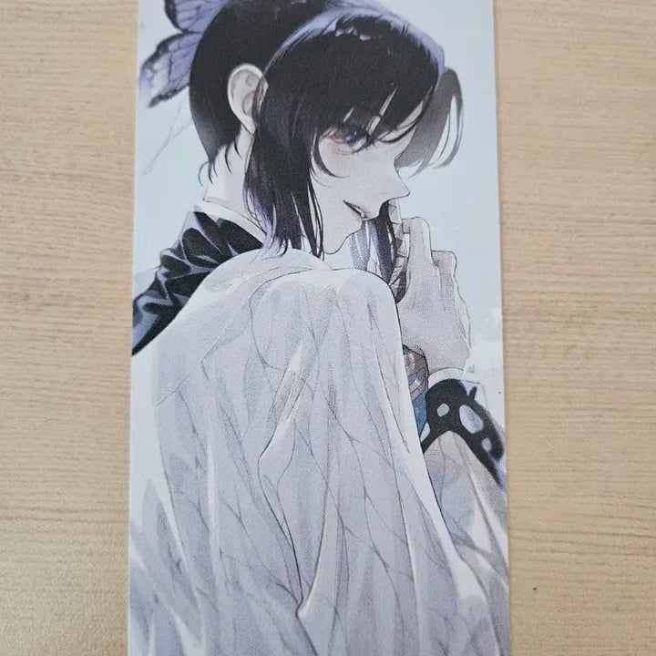 [BUNJANG] Demon Slayer Shinobu Kocho Card Sleeve Bookmark (Unofficial Goods) / 귀멸의 칼날 부산코믹월드 코쵸우 시노부 카드택 책갈피 (비공식 굿즈)