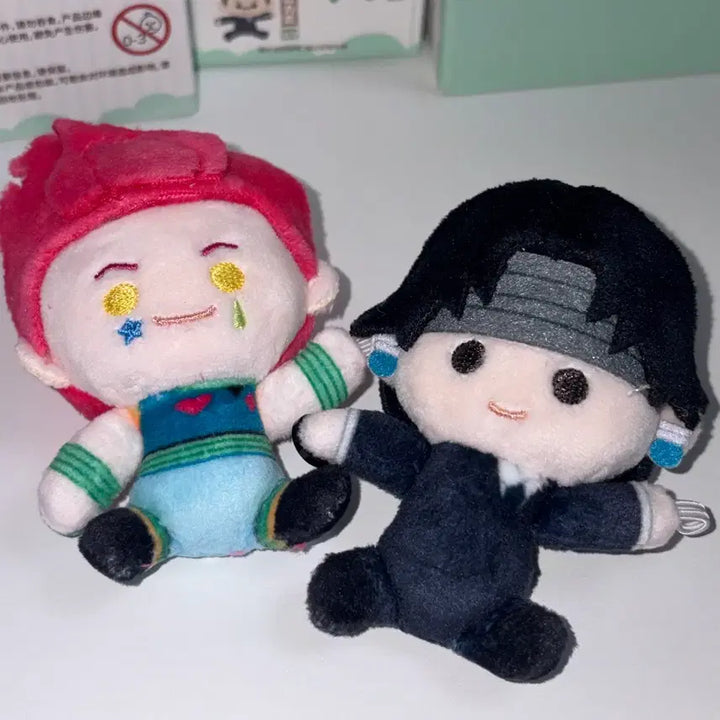 [BUNJANG] Hunter x Hunter Chrollo &amp; Hisoka Running Plush Bundle / 헌터헌터 상하이 팝업 달리는 누이 클로로 히소카 일괄