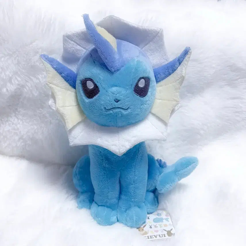[BUNJANG] Pokemon 2013 I Love Eevee Vaporeon Plush / 유일매물) 포켓몬 2013년도 아이러브 이브이 샤미드