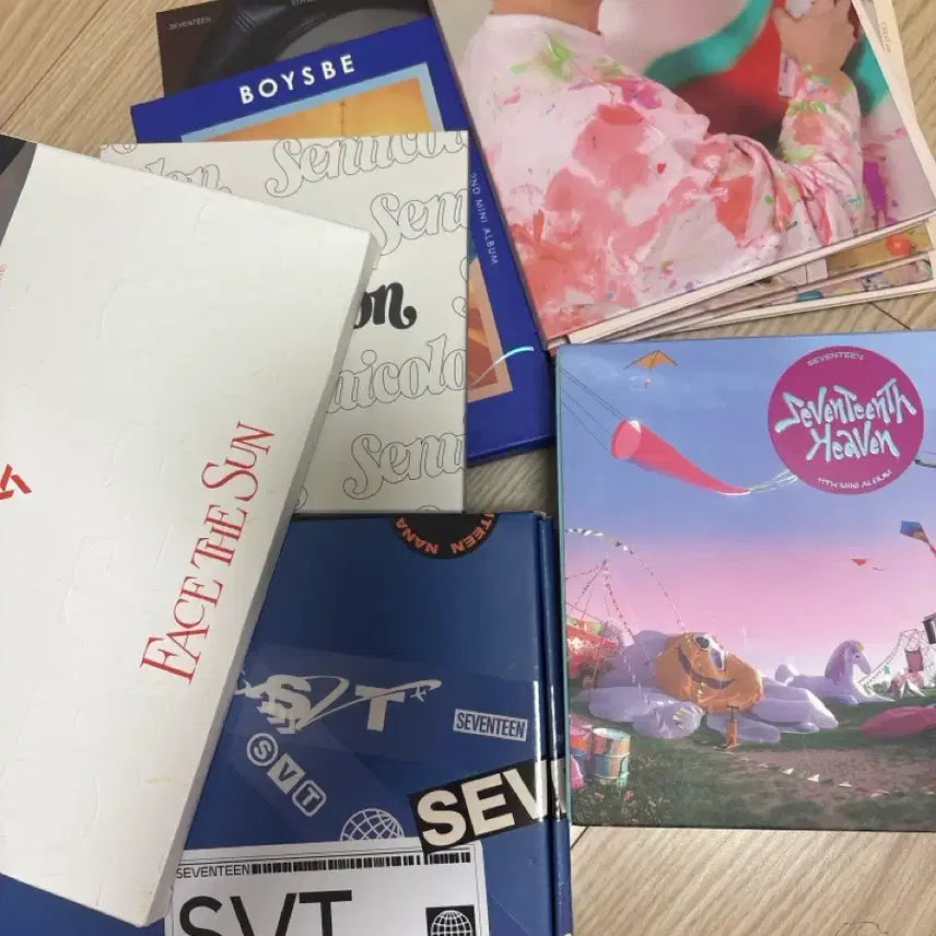 [BUNJANG] Seventeen Unsealed Album (Full Set - Excludes Photocard) / 세븐틴개봉앨범(포카빼고 나머지구성품다있음)