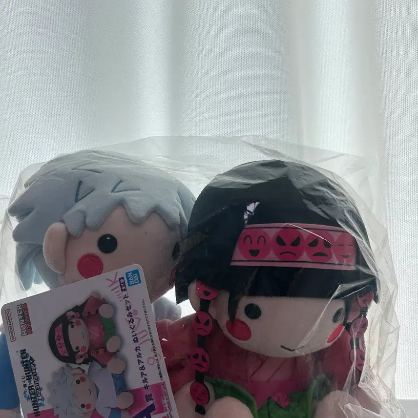 [BUNJANG] Hunter x Hunter Ichiban Kuji A Prize Killua &amp; Alluka Plush Set / [미개봉] 이치방 쿠지 A상 키르아&amp;아르카 봉제 인형세트 팝니다
