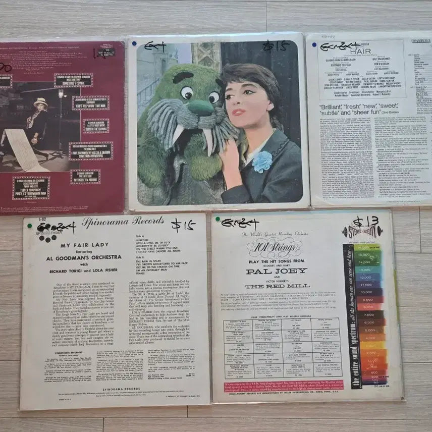 [BUNJANG] Barbra Streisand Broadway Musicals LP Bundle (Includes Carnival, Hair, My Fair Lady, Funny Girl) / 바브라 스트라이샌드 브로드웨이 앨범 / 카니발 뮤지컬 LP / 헤어 뮤지컬 LP / 마이 페어 레이디 LP