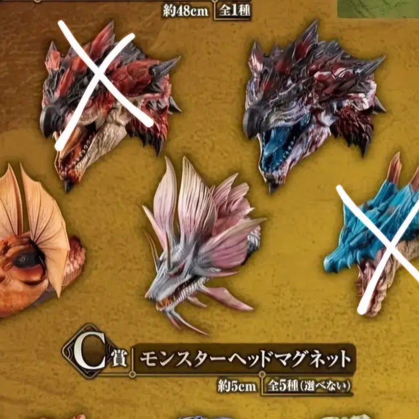 [BUNJANG] Monster Hunter Rise: Sunbreak C-Prize Bundle Set / 몬스터헌터 와일드 c상 새상품 개당판매