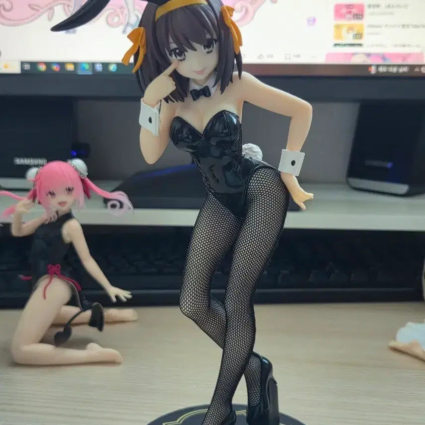 [BUNJANG] The Melancholy of Haruhi Suzumiya Bicute Bunny Figure - Haruhi Suzumiya / 스즈미야 하루히의 우울 Bicute 바니 미소녀 피규어 스즈미야 하루히