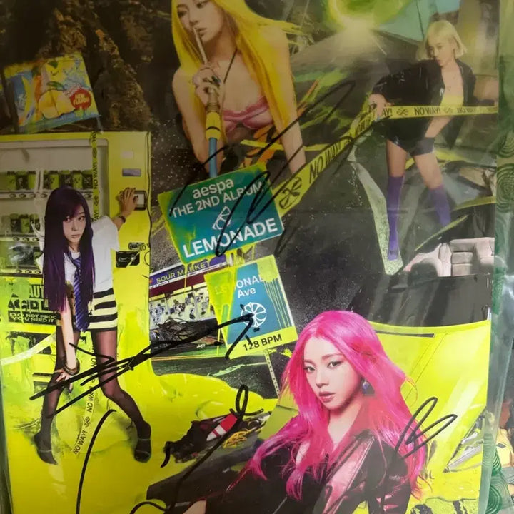 [BUNJANG] Aespa Lemonade Signed Album / 에스파 레모네이드 싸인앨범 판매합니다