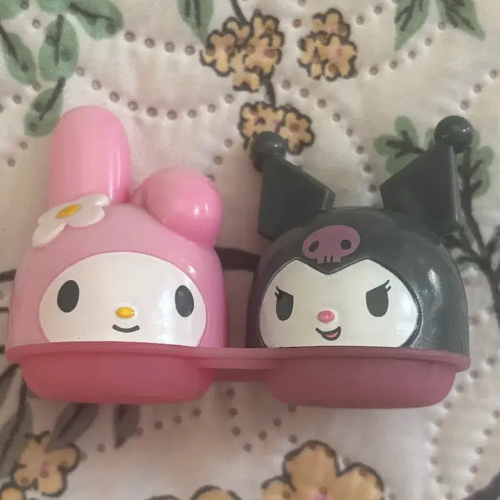 [BUNJANG] Rare Vintage Sanrio Kuromi My Melody Lens Case / 레어 고전 산리오 렌즈 케이스(사진 확인 필수!)
