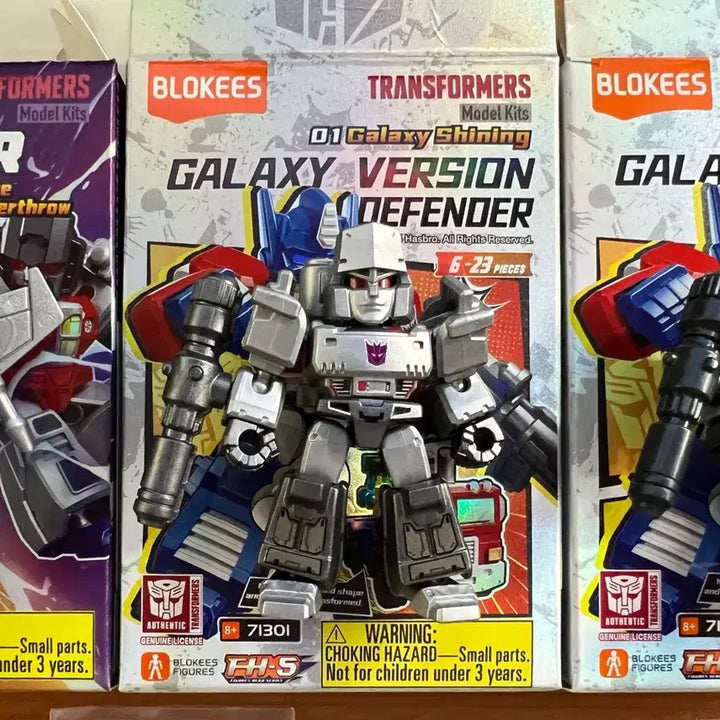 [BUNJANG] Blocky Transformers Defender Special Megatron &amp; Starscream 3-Figure Bundle Set / 블로키 트랜스포머 디펜더 스페셜 메가트론, 스타스크림 3종 일괄