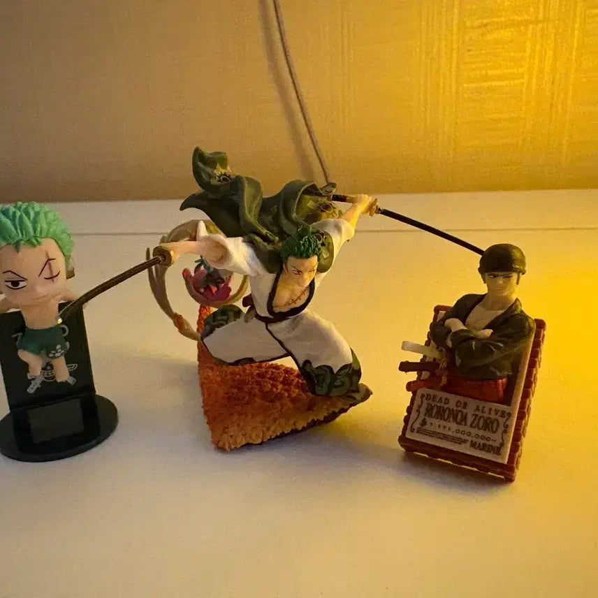 [BUNJANG] One Piece Zoro Gacha Figure Bundle Set / 일괄) 원피스 조로 가챠 / 피규어 / 초코에그 / 오챠토모 / 쁘띠라마