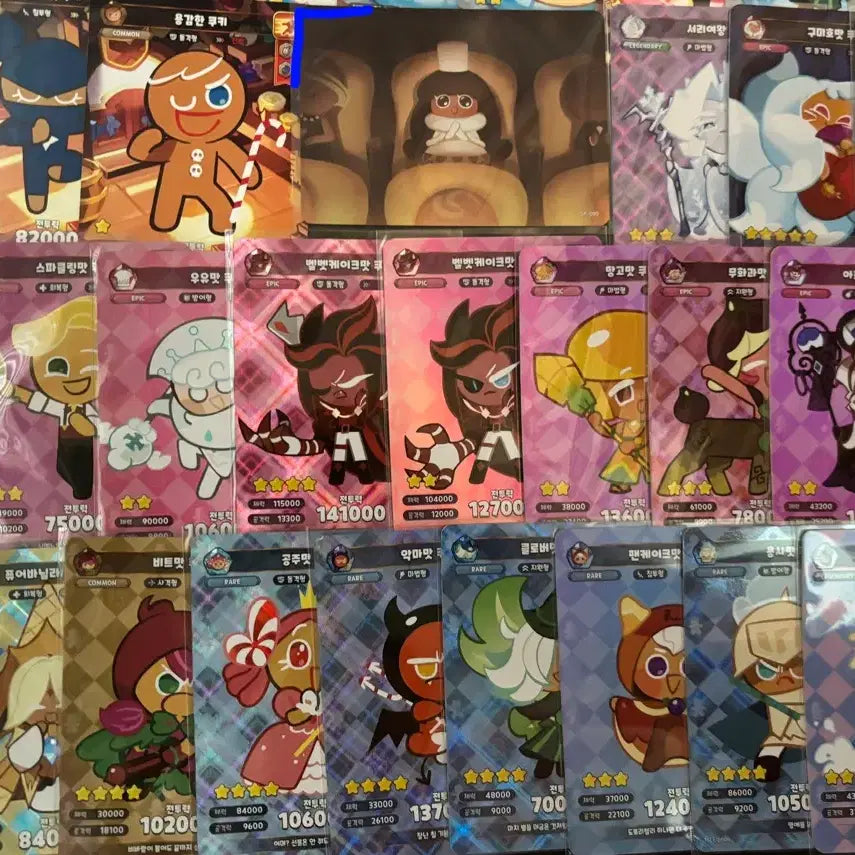 [BUNJANG] Cookie Run: Kingdom Card Set - 66 Cards / 쿠키런 킹덤 카드 - 66장 (개별/일괄)