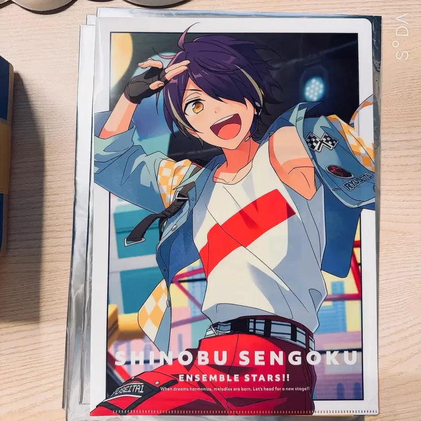 [BUNJANG] Ensemble Stars Shinobu A4 Clear File / 앙스타 A4 클리어파일 시노부