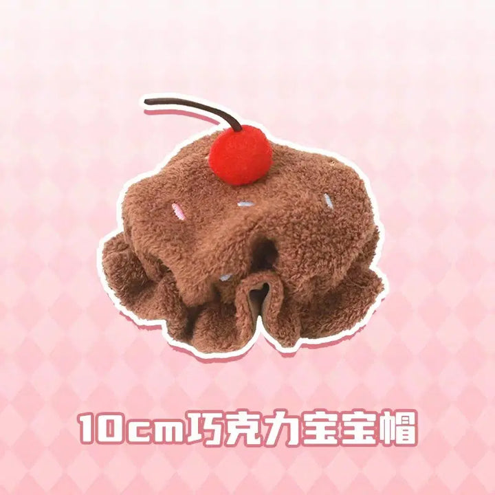 [BUNJANG] 10cm Doll &amp; Plush Hat Bundle Set / 10cm 솜인형&amp;누이 빵모자 일괄판매