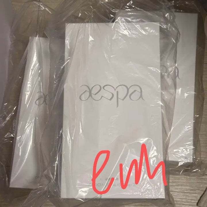 [BUNJANG] Aespa Lightstick Ver. 2 Sealed / 미개봉 에스파 응원봉 양도 aespa lightstick