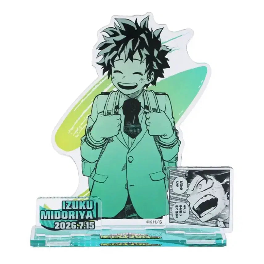 [BUNJANG] My Hero Academia Izuku Midoriya Birthday Acrylic Standee / 히로아카 점프샵 미도리야 생일 아크릴 나히아 아크릴 데쿠 아크릴
