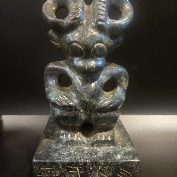 [BUNJANG] Hongshan Culture Sun God Jade Seal / 홍산문화 태양신 옥인
