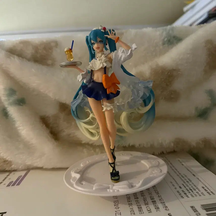 [BUNJANG] Hatsune Miku Cream Soda Figure / 하츠네미쿠 크림소다 피규어