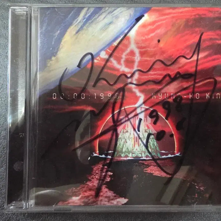 [BUNJANG] Kim Kyung Ho 3rd Album Signed / 김경호 3집 앨범 친필 사인