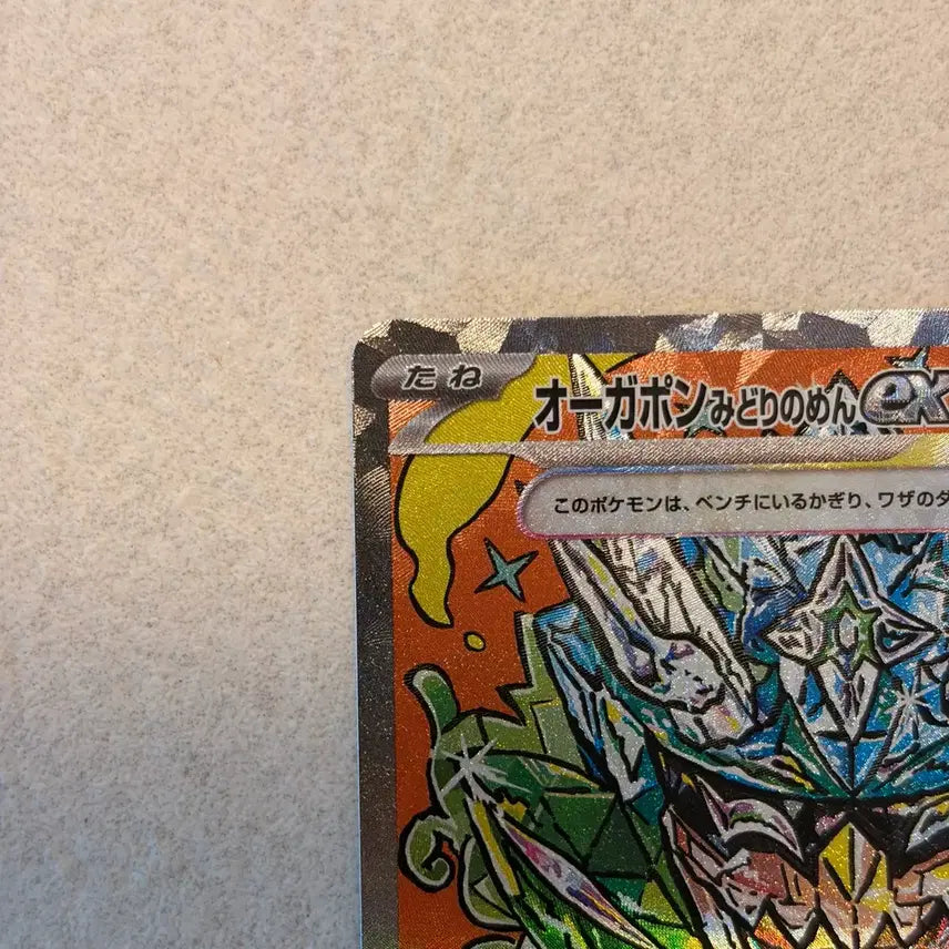 [BUNJANG] Pokemon Card Tera-Stal Ogerpon SAR [SV8a 201/187] / - (직뽑_일판) 포켓몬카드 테라스탈 오거폰 SAR [SV8a 201/187]