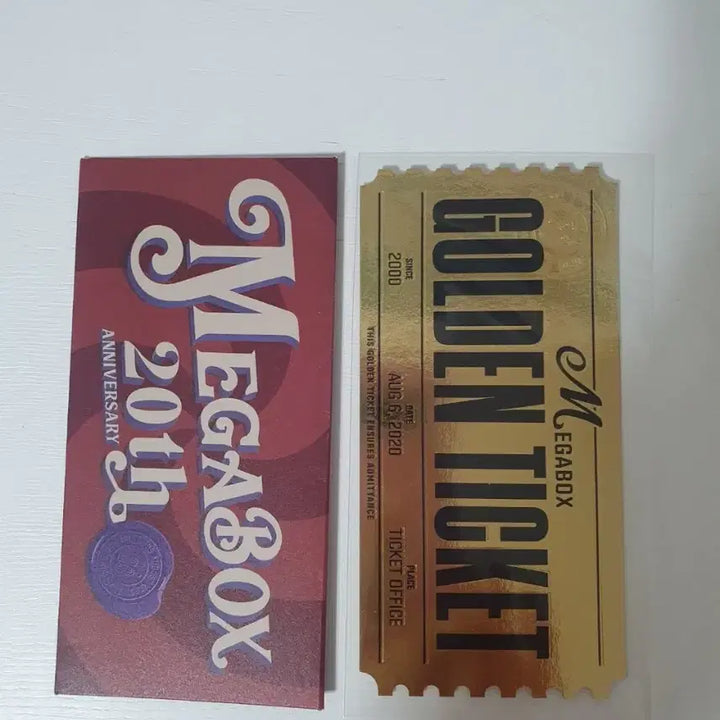 [BUNJANG] Megabox Golden Ticket Special Edition / 오티 메가박스 골든티켓