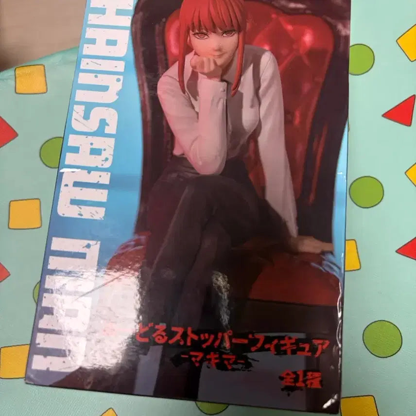 [BUNJANG] Chainsaw Man Makima Noodles Stopper Figure / 체인소 맨 굿즈 피규어 마키마 누들스토퍼