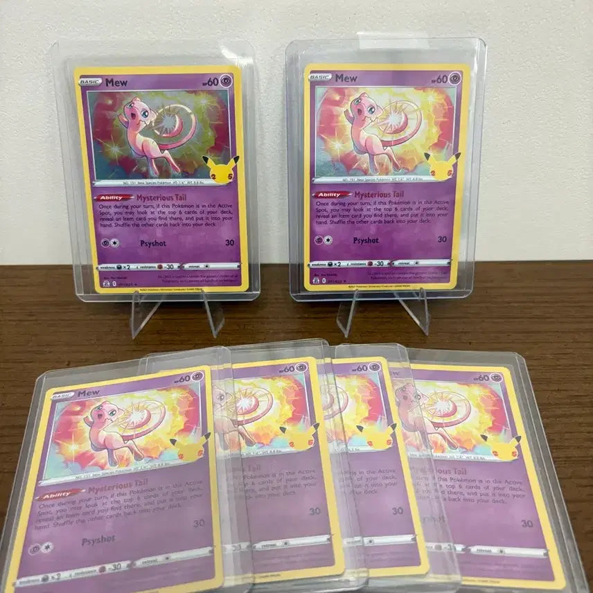[BUNJANG] Pokemon Cards North American 25th Anniversary Mew / 포켓몬카드 북미판 25주년 뮤