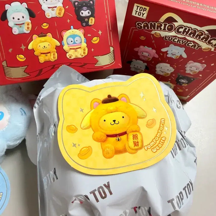 [BUNJANG] Toptoy Lucky Cat Pompompurin Sealed / 탑토이 럭키캣 폼폼푸린 미개봉