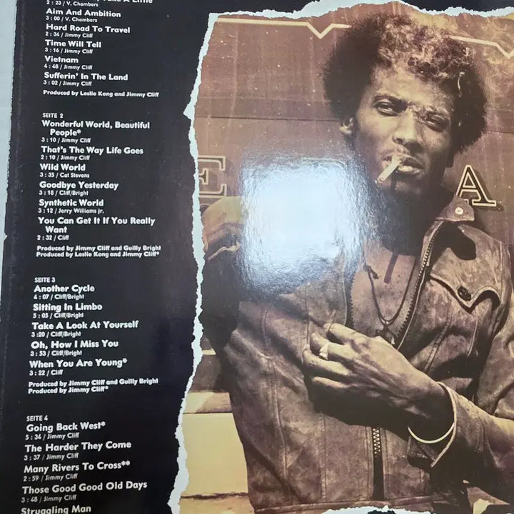 [BUNJANG] Jimmy Cliff 2LP Original Pressing Pop Reggae Music Album / JIMMY CLIFF 2LP 원반 팝 크로닉 레게 음악가