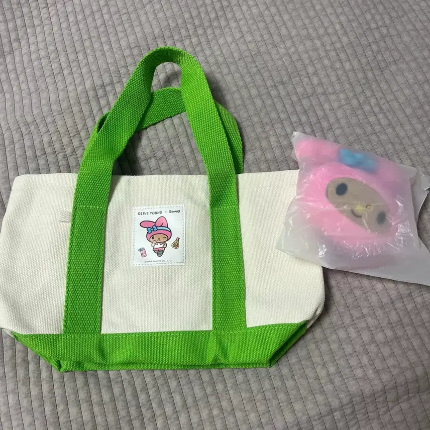 [BUNJANG] Olive Young X Sanrio My Melody Tote Bag / 올리브영X산리오 토트백 마이멜로디