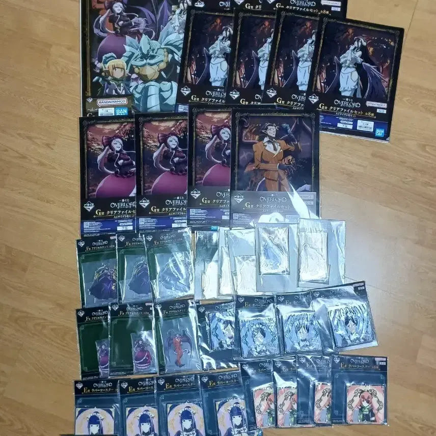 [BUNJANG] Ichiban Kuji Overlord Lot C Prize &amp; 38 Merchandise Bundle / 제일복권 오버로드 C상과 굿즈 38종 일괄 판매
