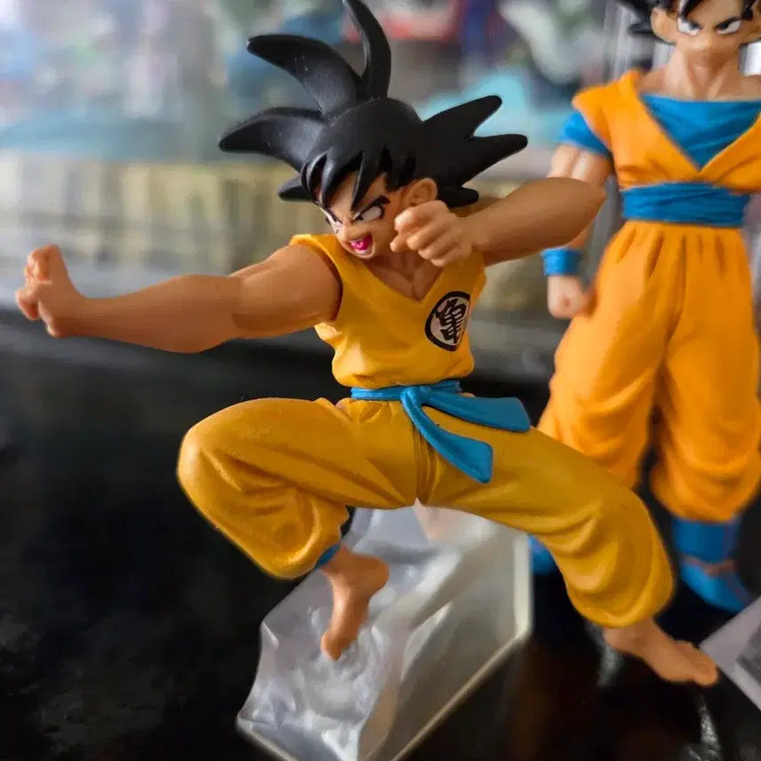 [BUNJANG] Bandai Dragon Ball HG Son Goku 3-Figure Set / [3체 세트] 반다이 정품 드래곤볼 HG 손오공 3체