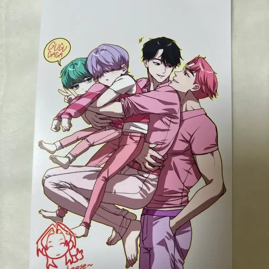 [BUNJANG] K-Bob Demon Hunters Postcard / 케데헌 케이밥데몬 헌터스 엽서
