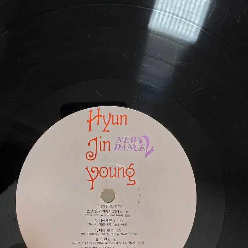 [BUNJANG] Hyun Jin Young 2nd Album New Dance LP / 현진영 LP 뉴댄스 2집