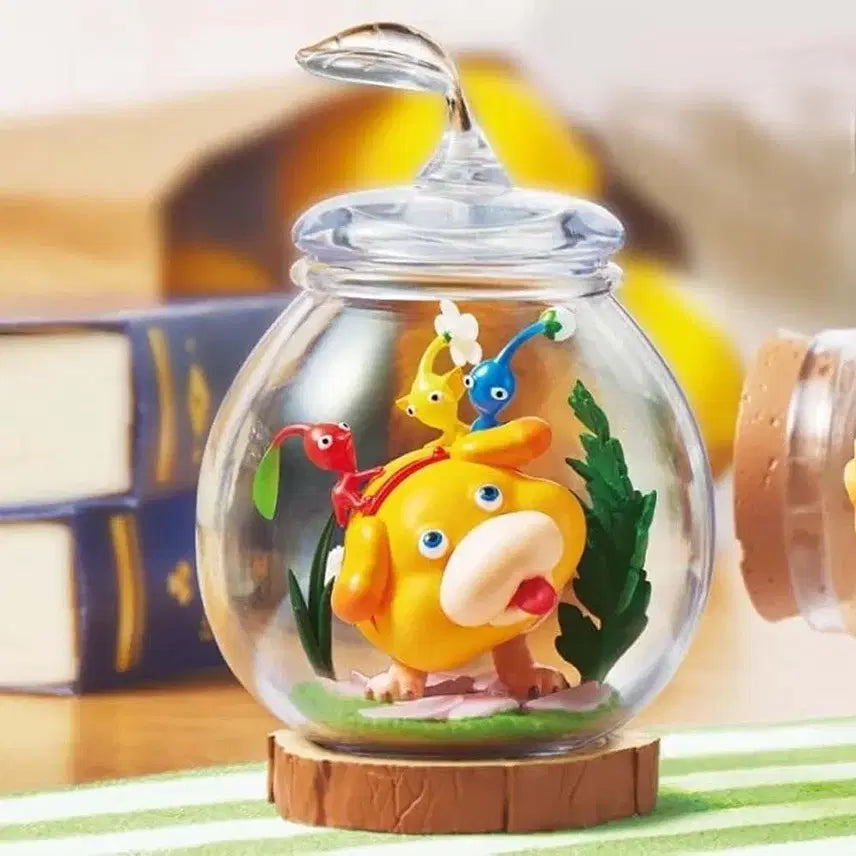 [BUNJANG] Pikmin Terrarium Figure Set / 피크민 피규어 리멘트 테라리움
